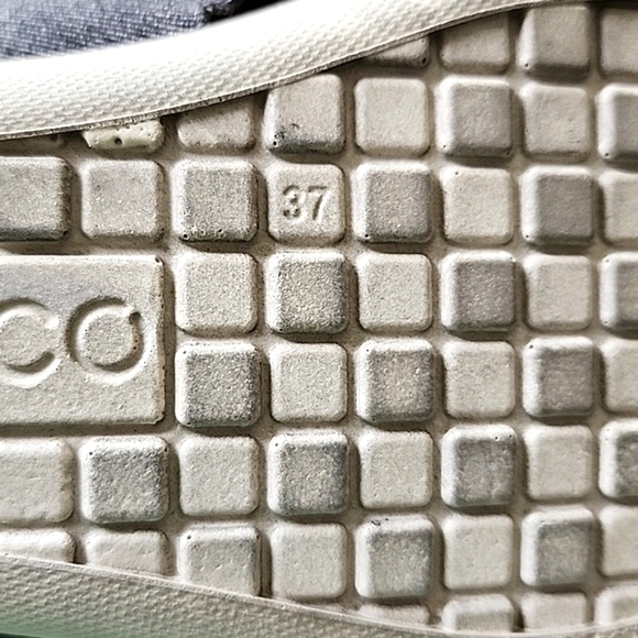 ECCO Damara Gladiator Dark Shadow Grey Strappy Leather Sandals Size 37 - Picture 12 of 15